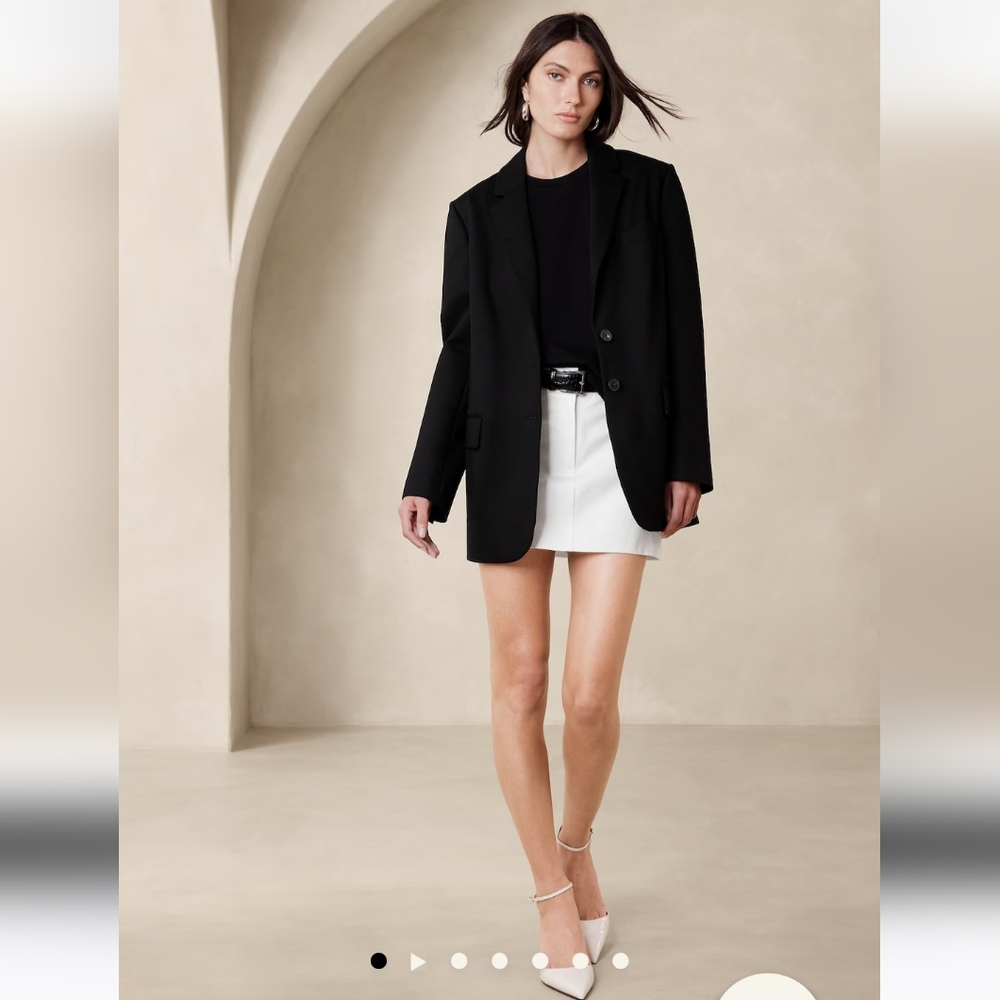 Banana Republic Relaxed Everywhere Ponte Blazer